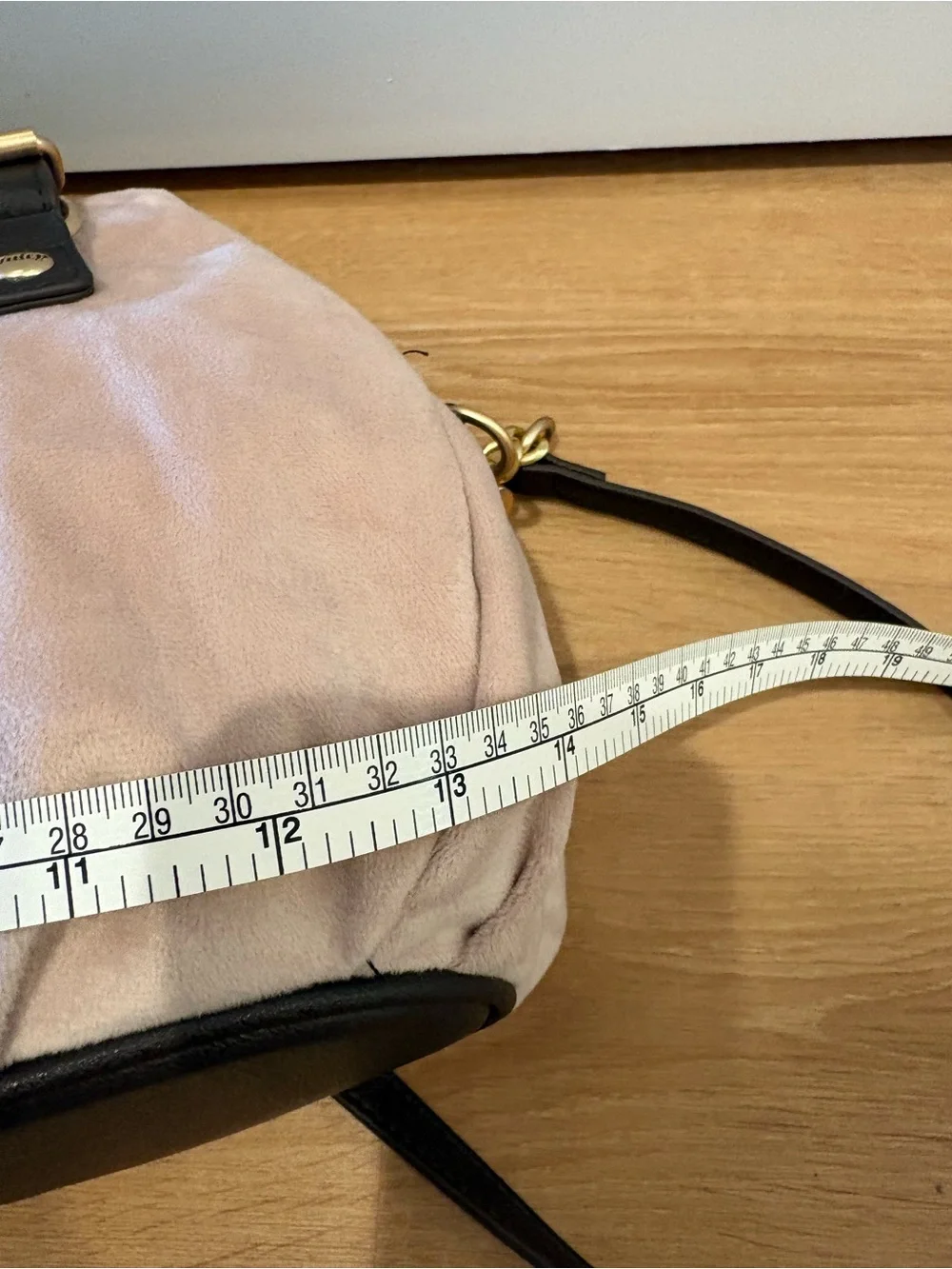 Juicy Couture pink & Black Logo Satchel